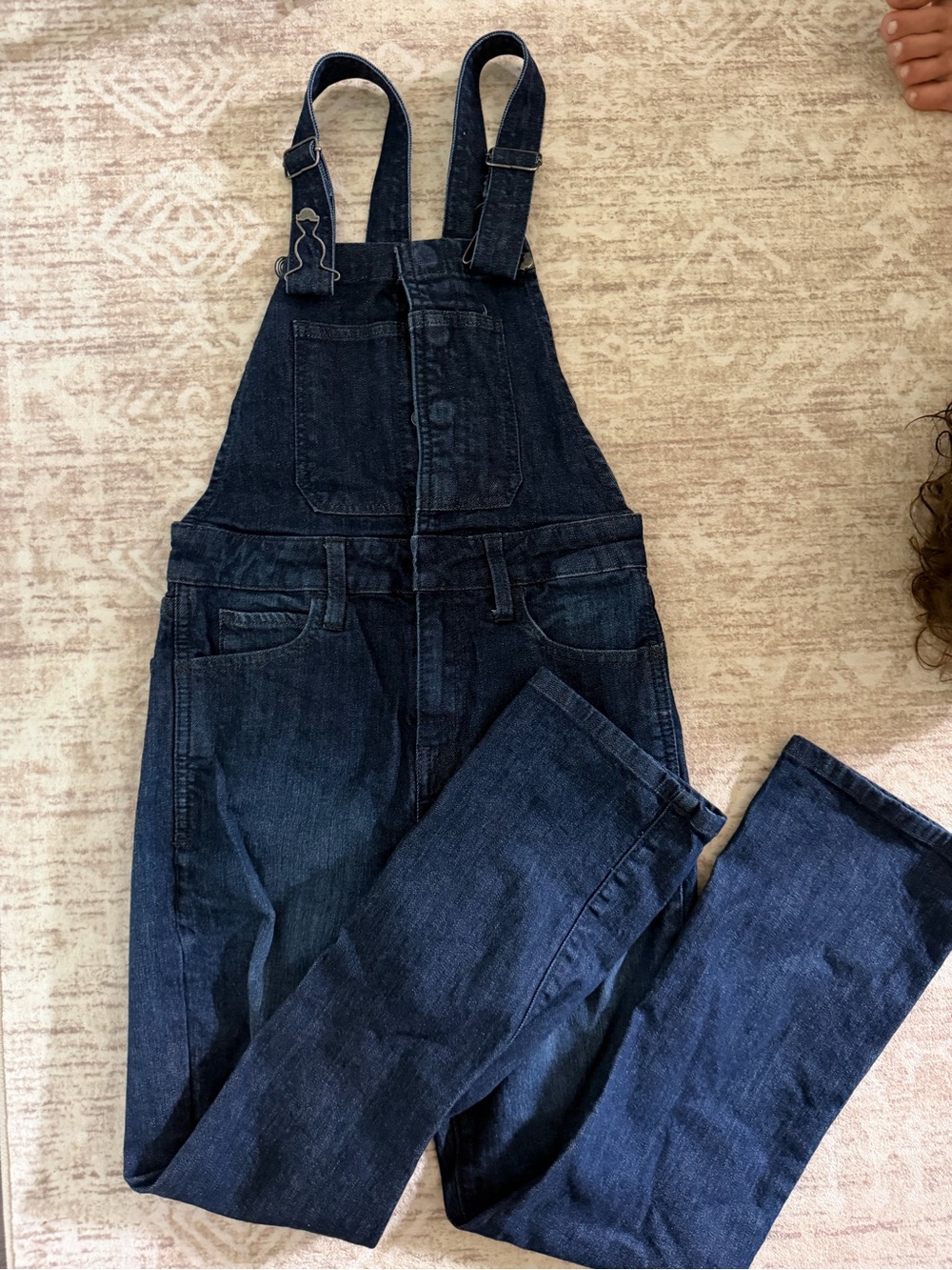 Lucky Brand Dark Blue Denim Women's Overalls